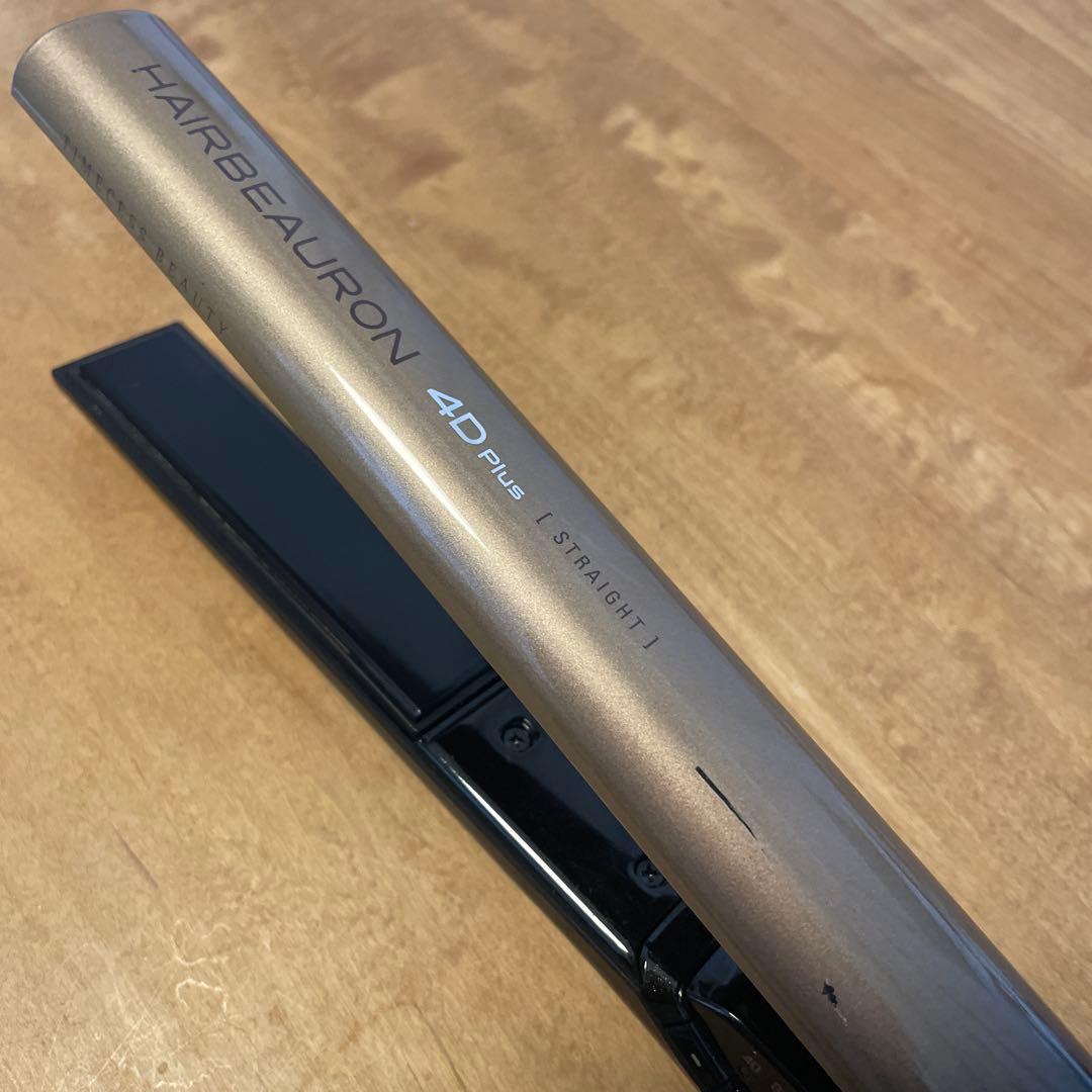 ヘアビューロン　4Dプラス　ストレートヘアアイロン