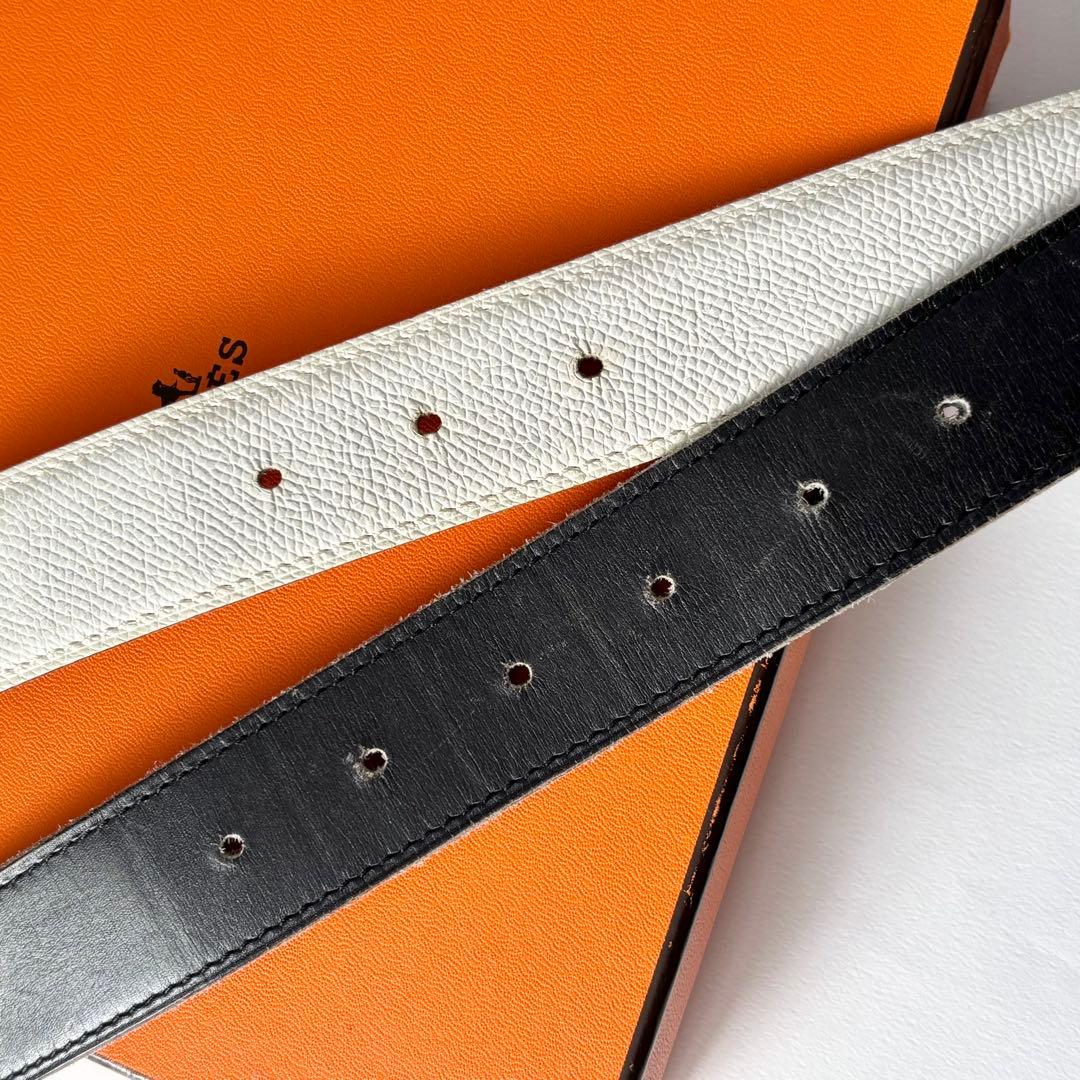 HERMES バックル トゥアレグ H リバーシブルベルト 2セット
