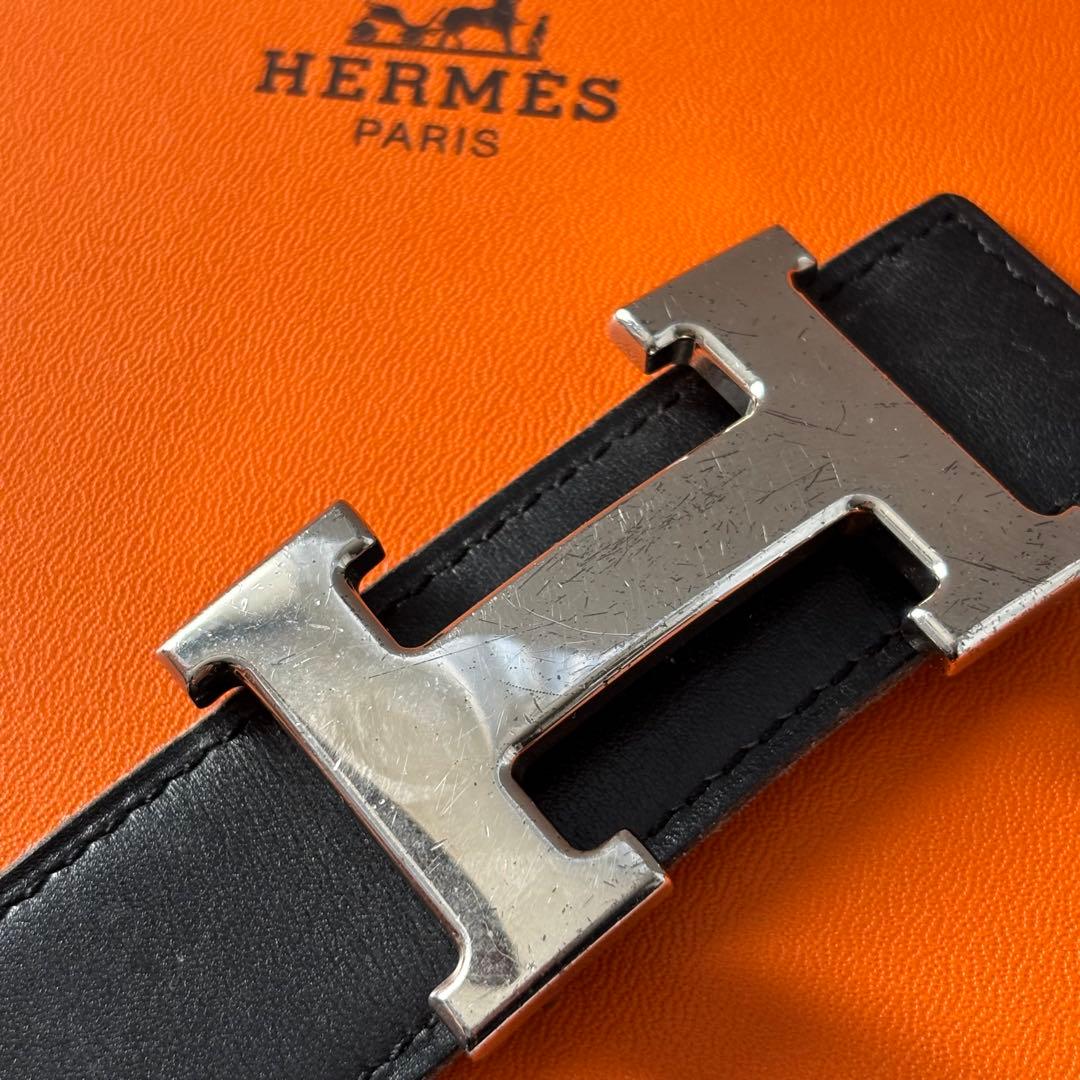 HERMES バックル トゥアレグ H リバーシブルベルト 2セット