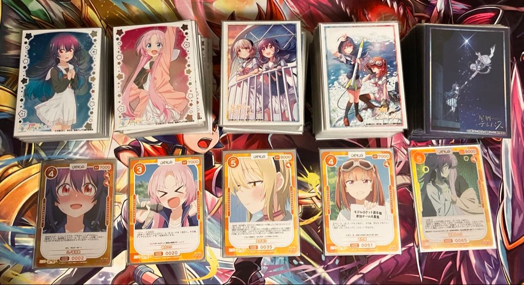 OSICA 星屑テレパス デッキ5つスリーブ入り+調整デッキパーツ