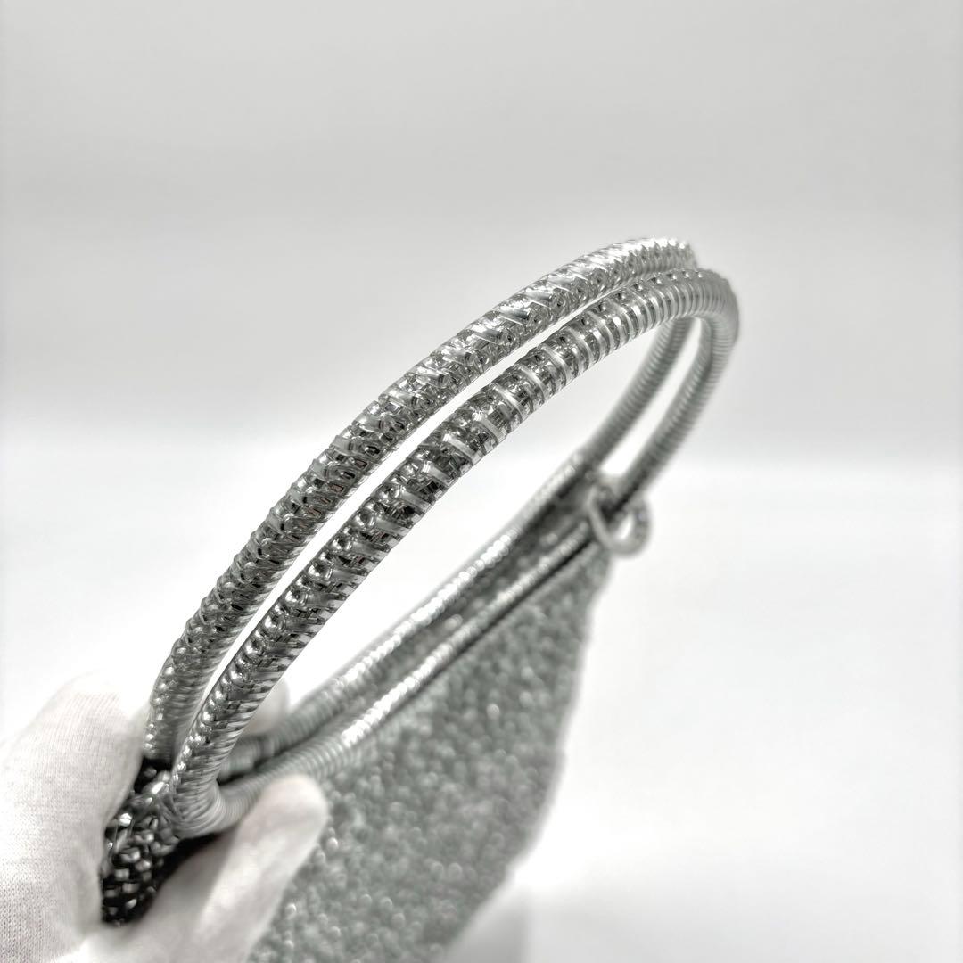 【未使用に近い】ANTEPRIMA アンテプリマ ワイヤーバッグ シルバー