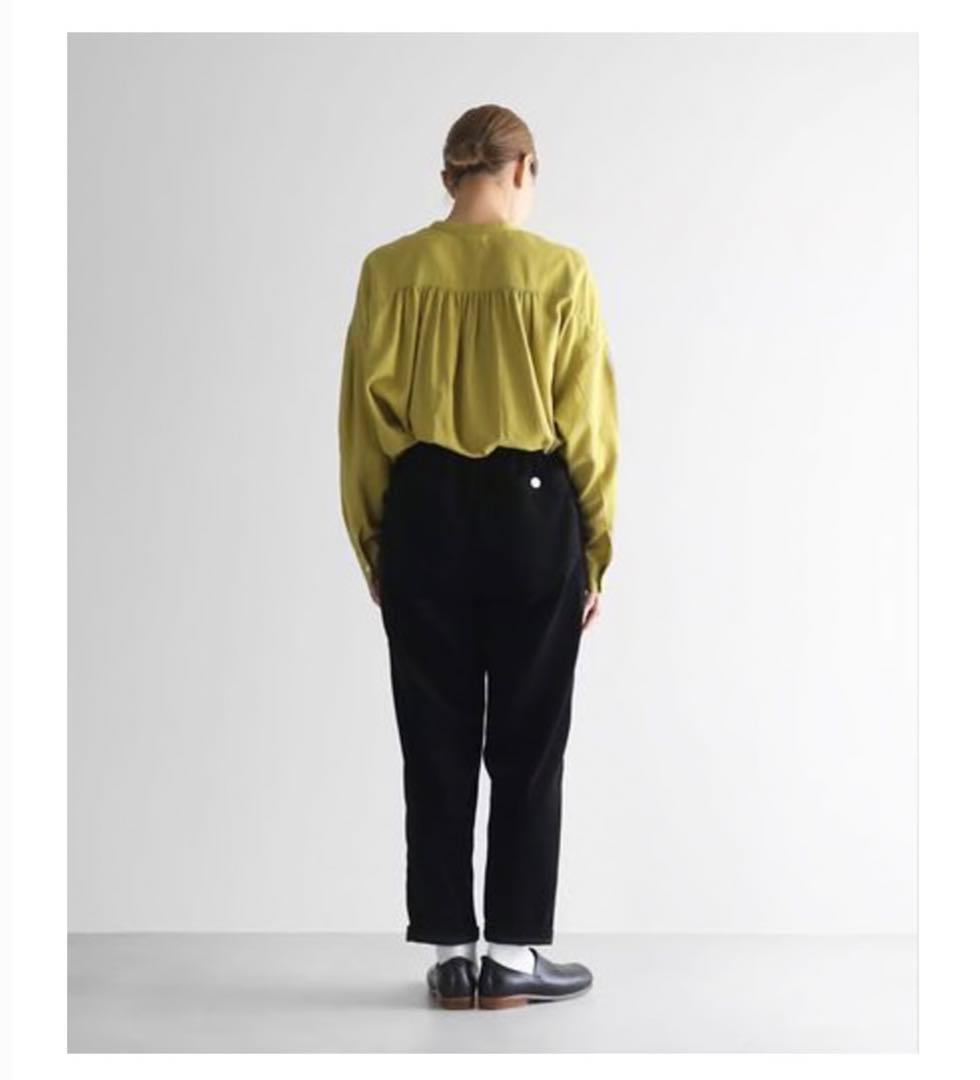 超希少◆ハウスHUIS ◆みじんコールイージーワークパンツ507◆ブラック