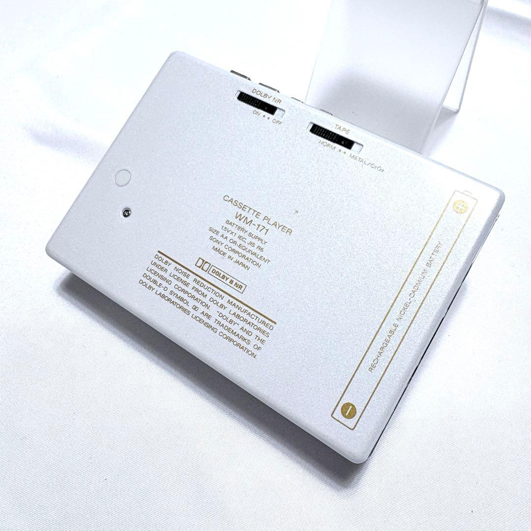 SONY WM-171 Walkman カセットプレーヤー ホワイト ソニー
