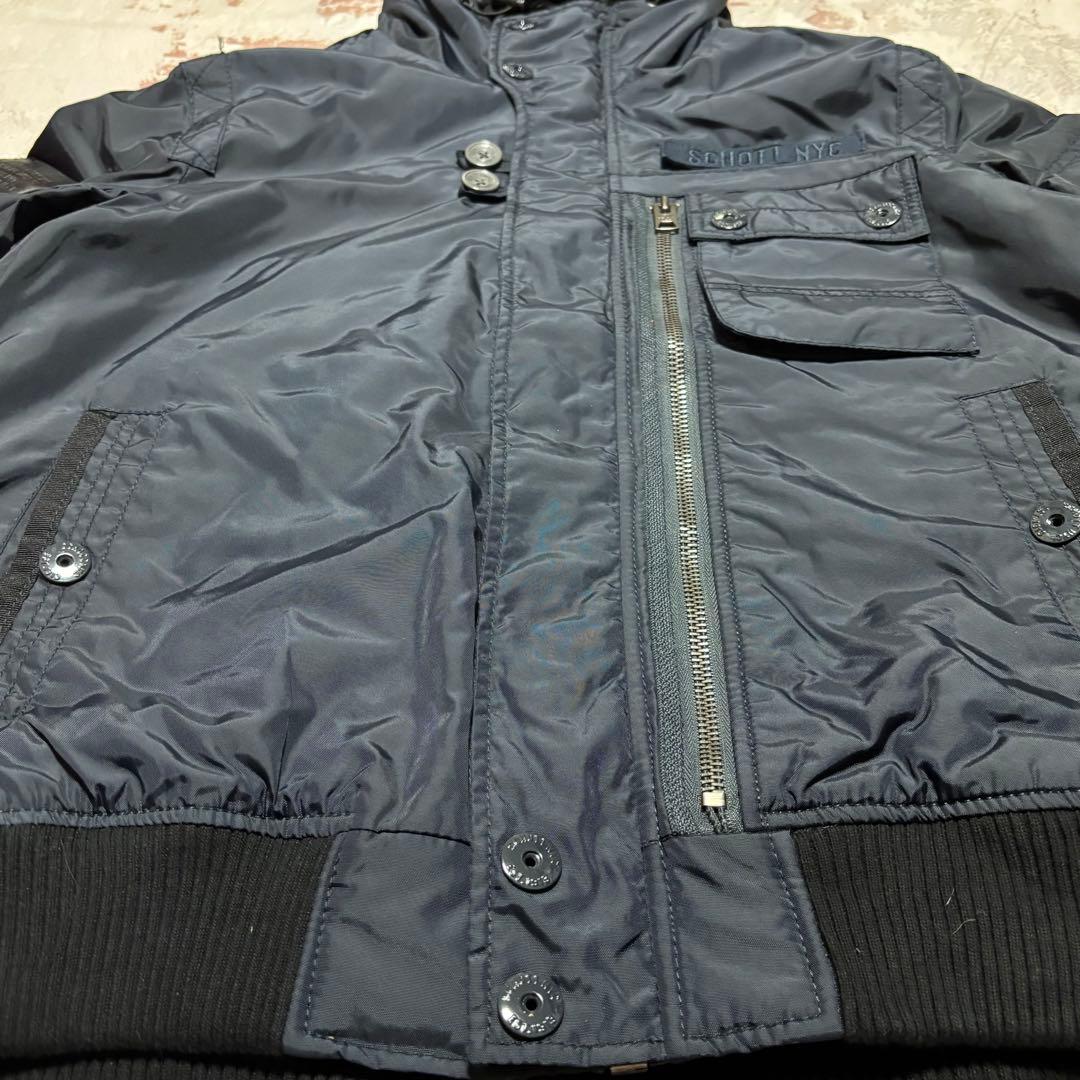 SCHOTT ショット MA-7 ボンバー フライトジャケット 中綿 M