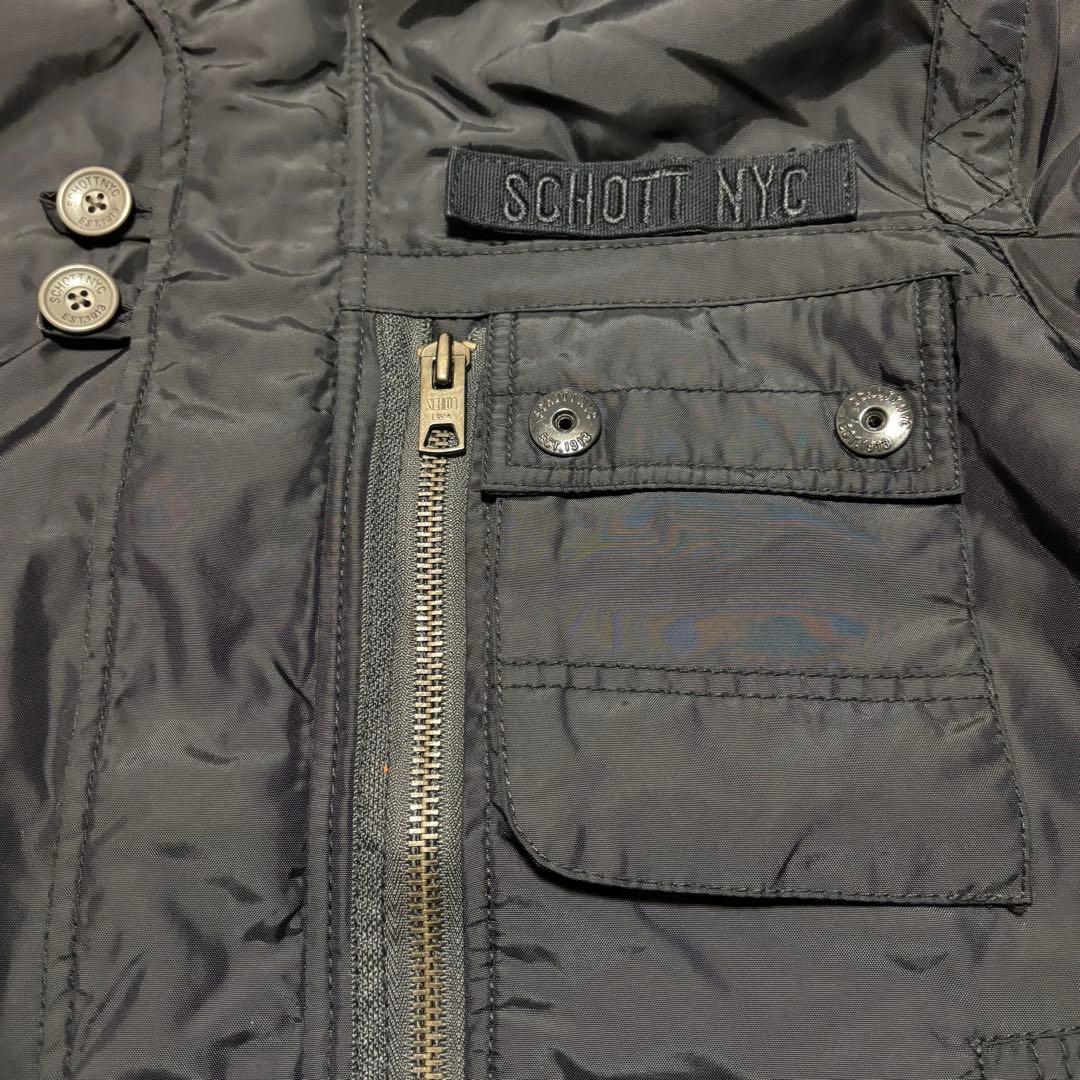 SCHOTT ショット MA-7 ボンバー フライトジャケット 中綿 M