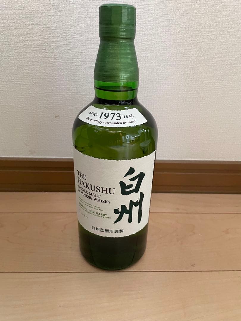 サントリー 白州 シングルモルト ジャパニーズウイスキー 700ml 新品未開封