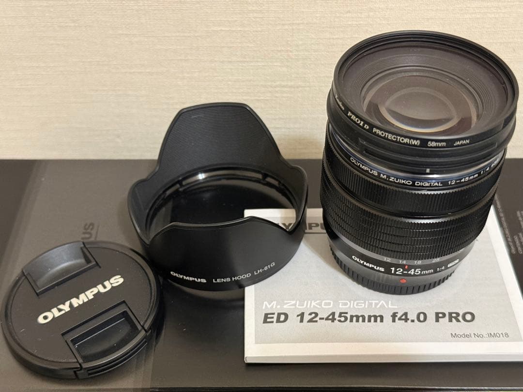 E-M5 Mark III本体+12-45㎜ F4.0 PRO+レンズ2本etc