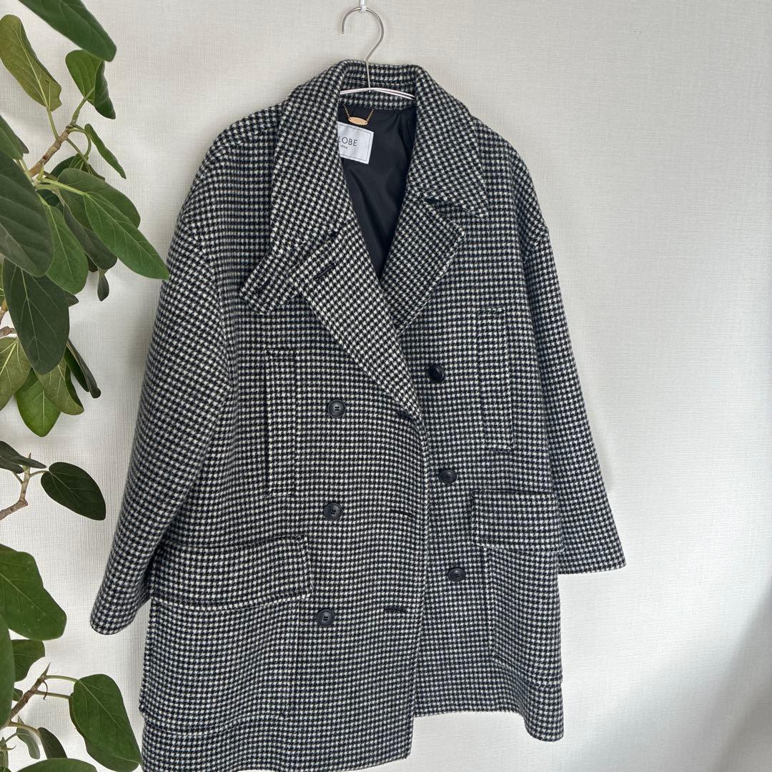 （スローブイエナ） メルトンビッグPコートSLOBE IENA