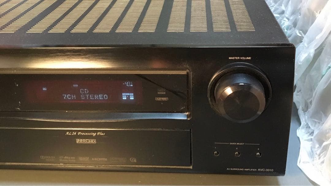 DENON デノン AVアンプ　AVC-3310 音声￼出力も映像出力も正常です