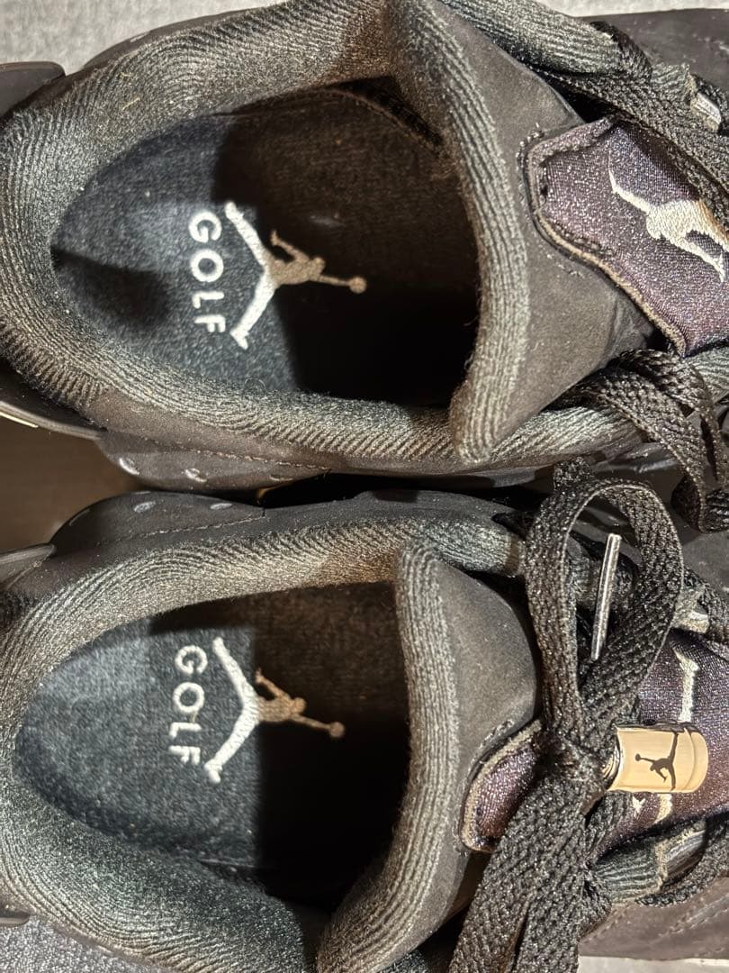 NIKE JORDAN RETRO6 GOLF ゴルフシューズ　ブラック