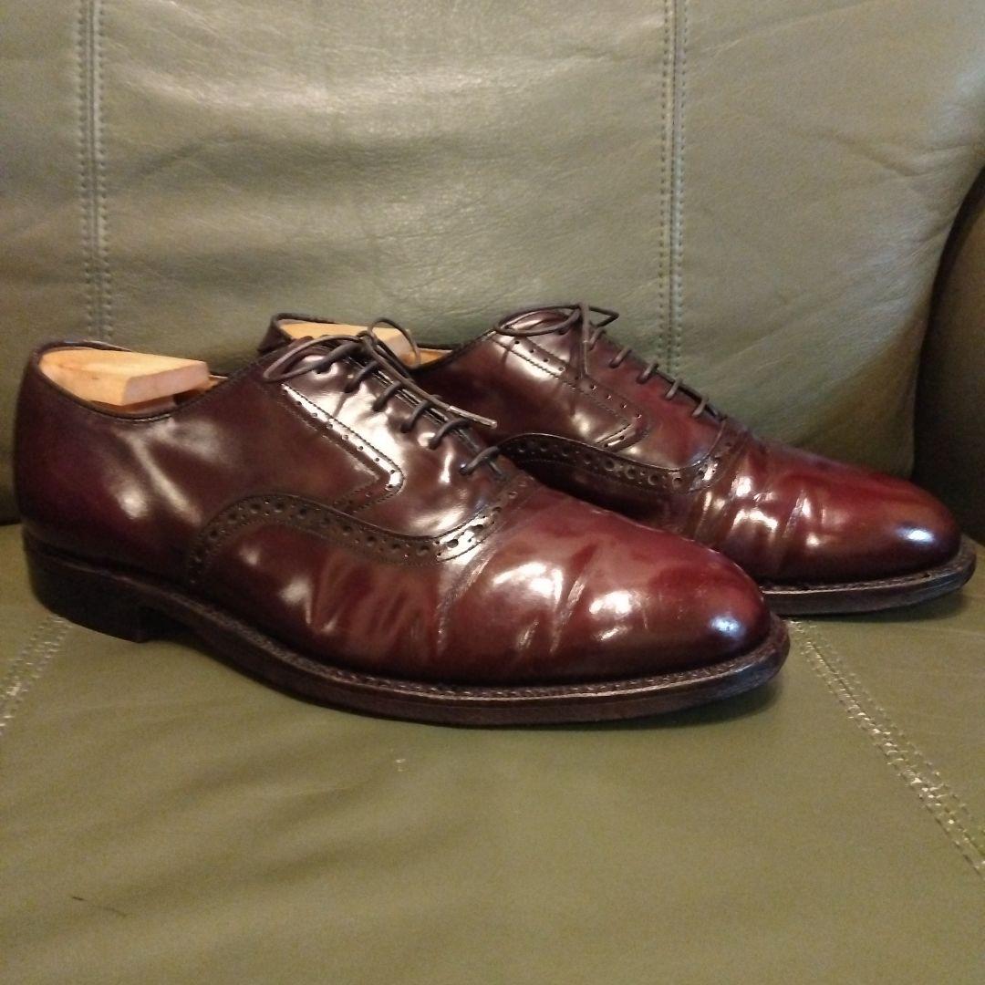 Johnston & Murphy　ストレートチッップ　USA製　US8