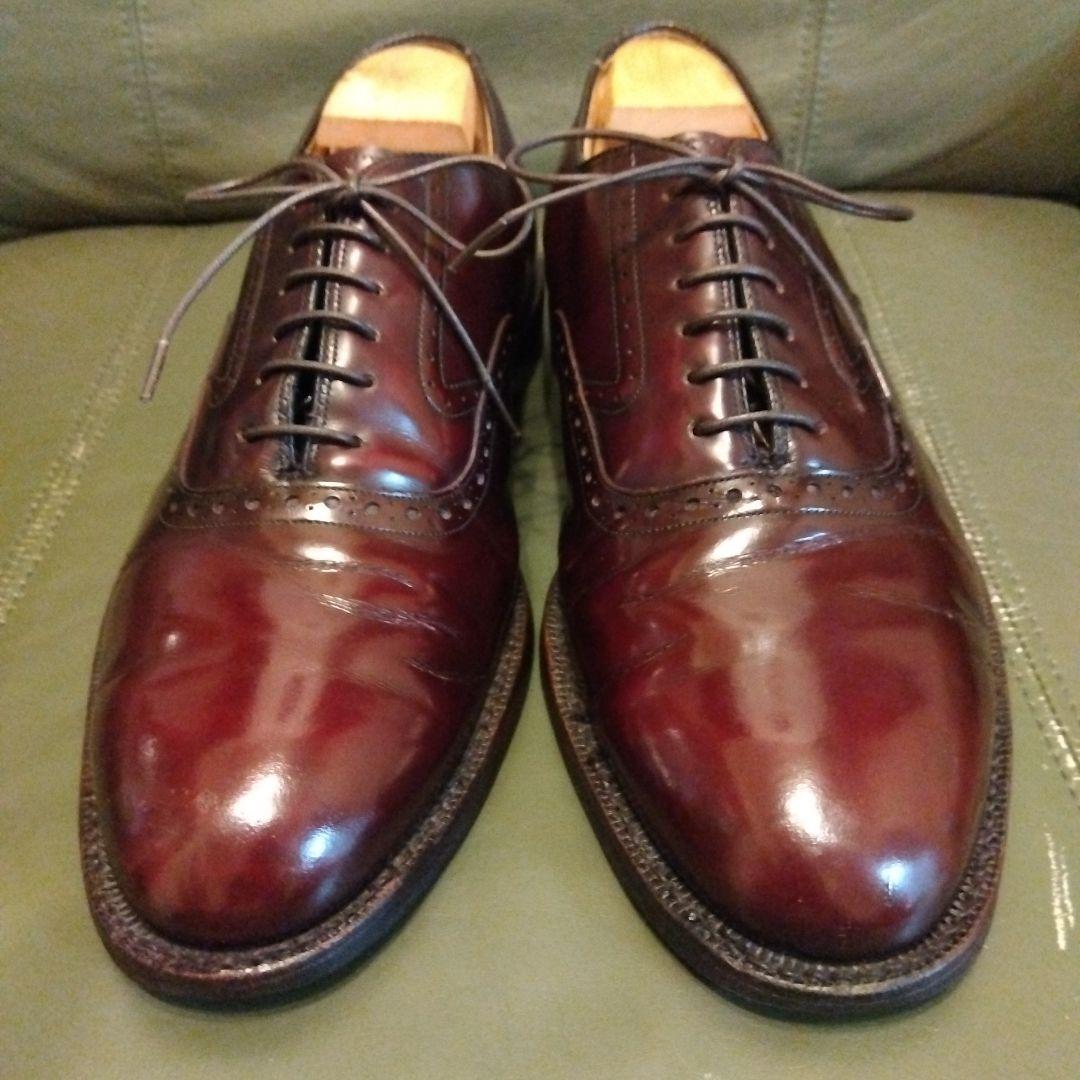 Johnston & Murphy　ストレートチッップ　USA製　US8