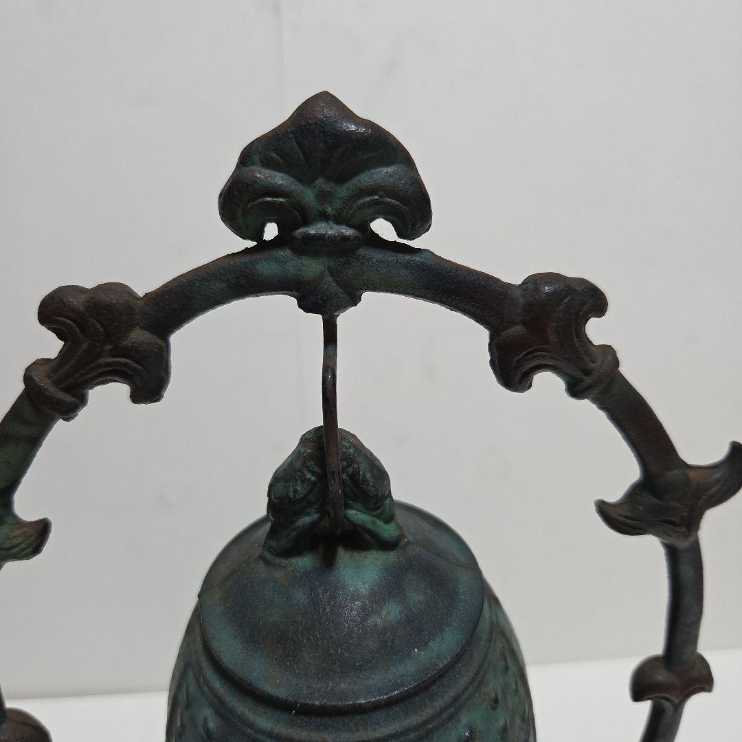 た*か様 青銅製装飾鐘　ハンマー　釣り鐘　仏教美術
