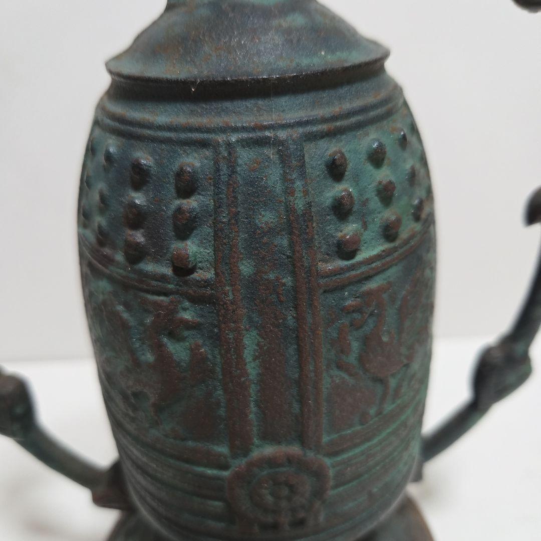 た*か様 青銅製装飾鐘　ハンマー　釣り鐘　仏教美術