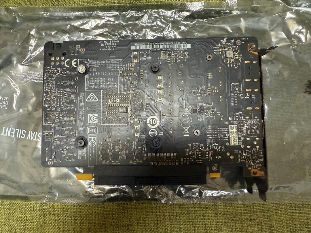 【美品動作確認済】即購入〇 箱有GTX 1060 6gb MSI