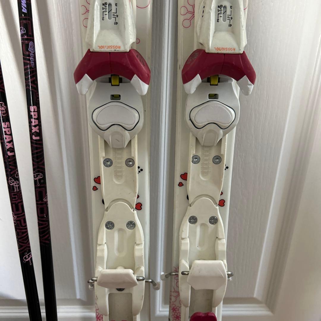 ロシニョール　スキーセット 120㎝　スキーブーツ23 23.5㎝　カザマ