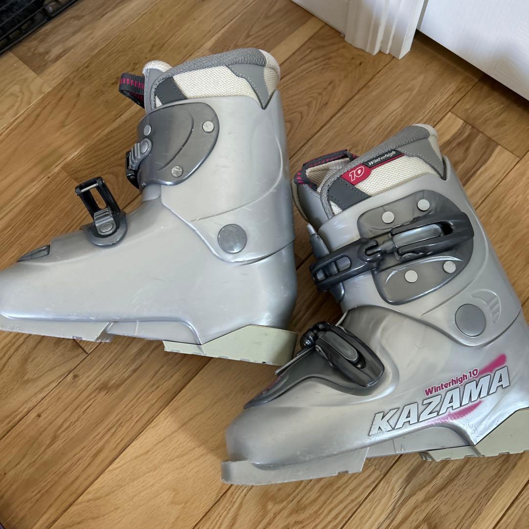 ロシニョール　スキーセット 120㎝　スキーブーツ23 23.5㎝　カザマ