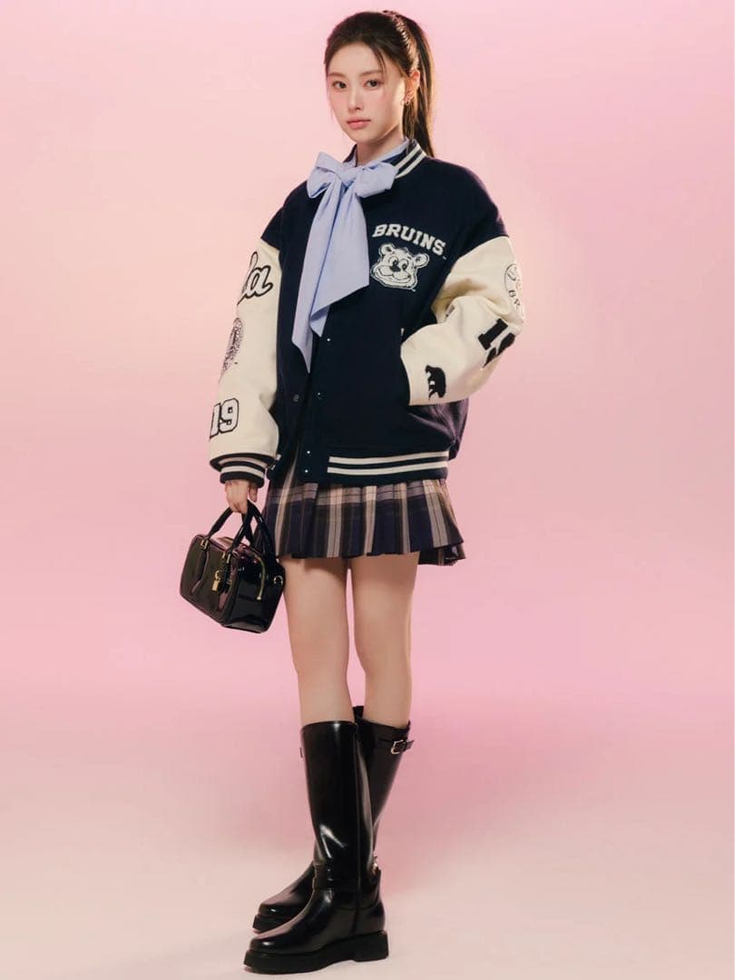 snidel プリーツスカショーパン NVY 0サイズ