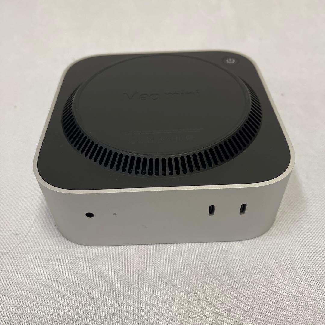 Apple Mac mini シルバーM4チップ512GBSSD 24GB