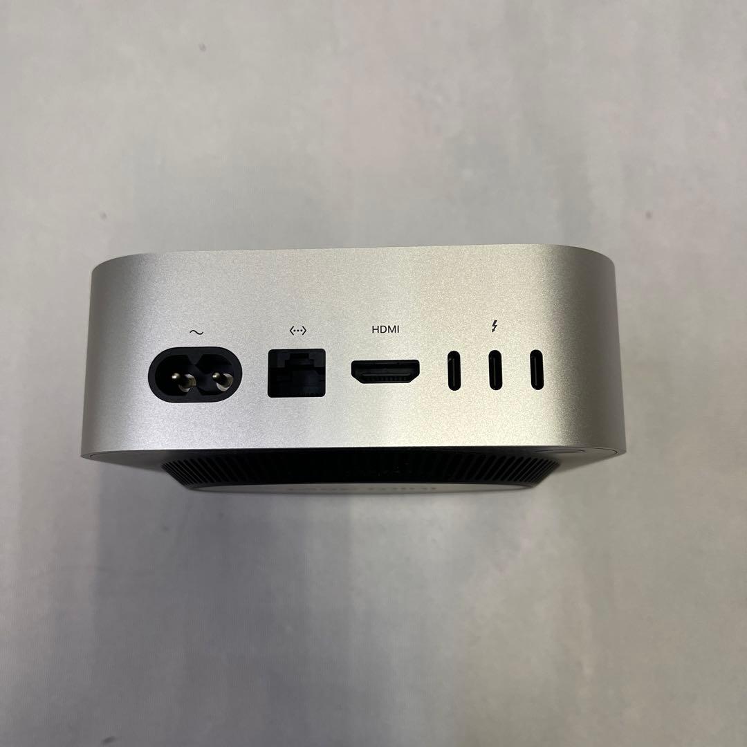 Apple Mac mini シルバーM4チップ512GBSSD 24GB
