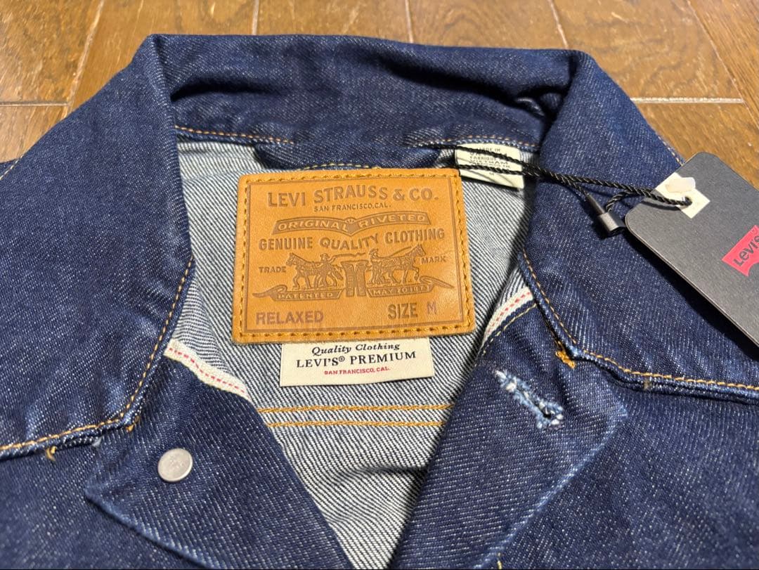 新品　Levi's 1st TYPE1 トラッカー　Gジャン 大戦　ビッグE M