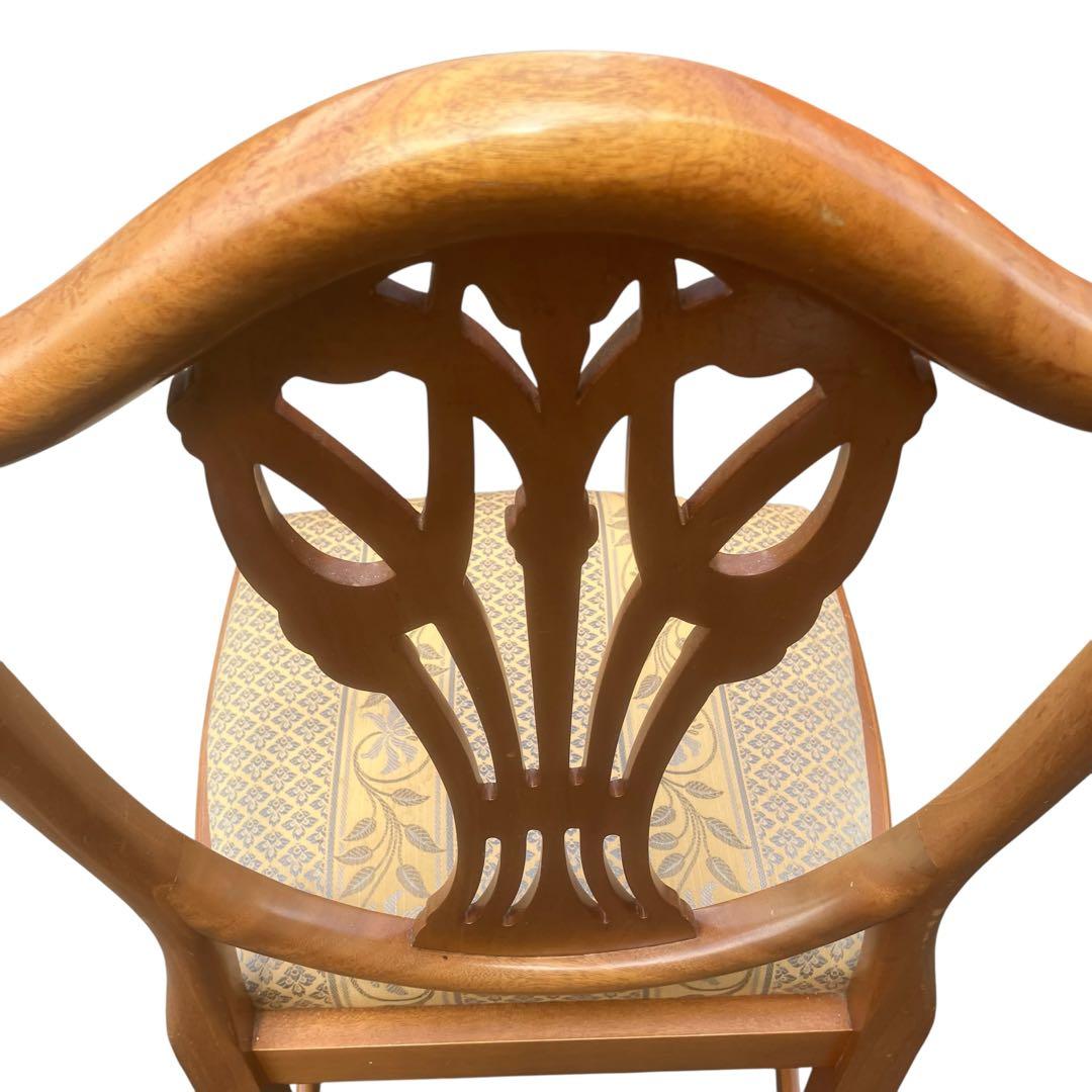 英国クラシック シールドバックチェア　マホガニー ダイニングチェア ヴィンテージ