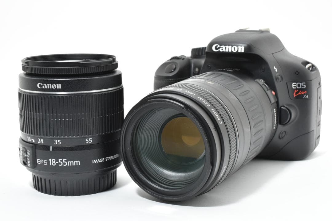 キヤノン Canon Kiss X4 ダブルレンズ ショット数567 手ぶれ補正