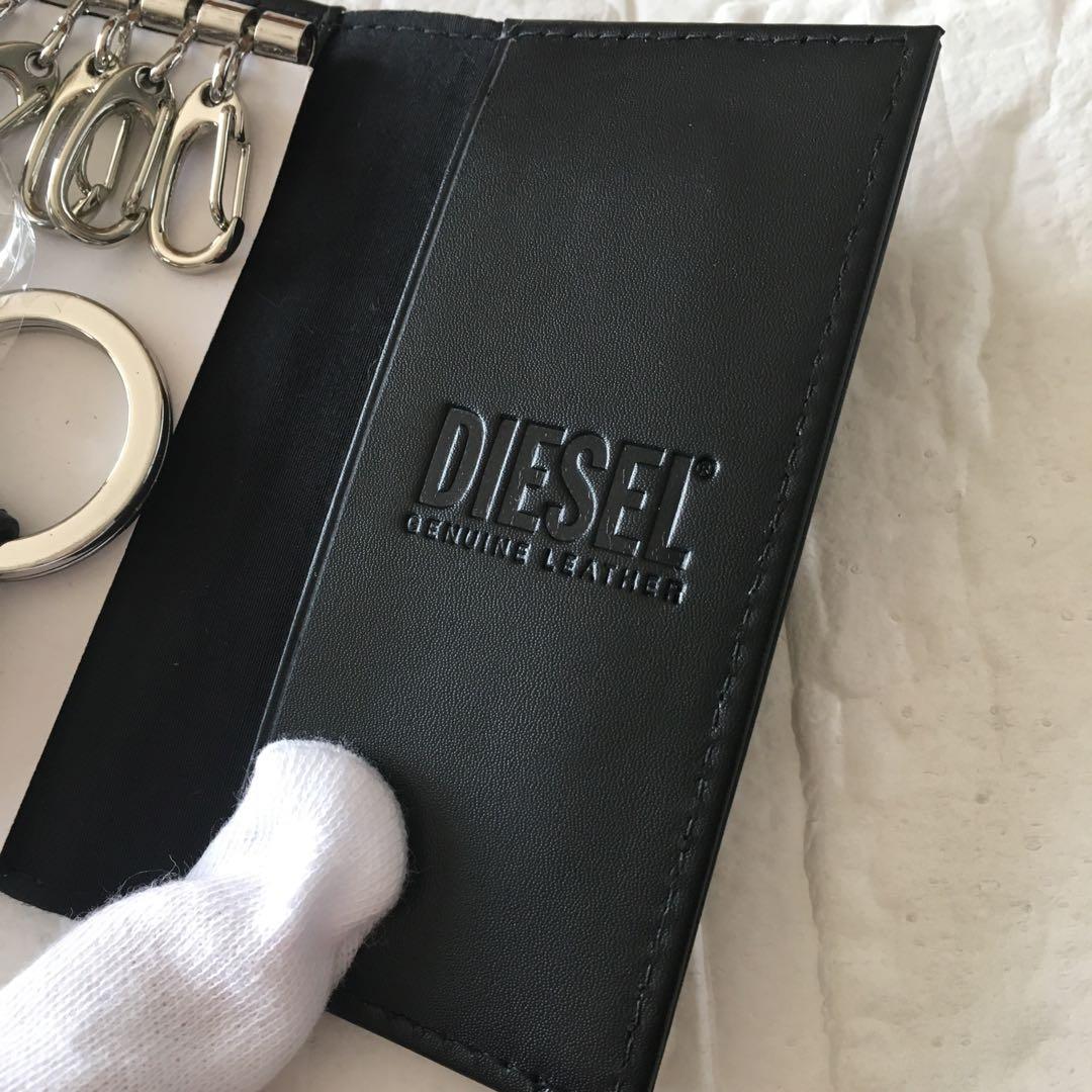 新品★DIESEL ディーゼル 定価18,700円 レザー キーケース