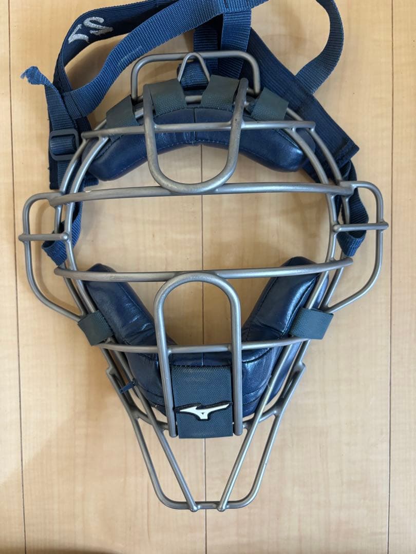 わ*ん様 ミズノ キャッチャー防具セット ネイビー/グレー