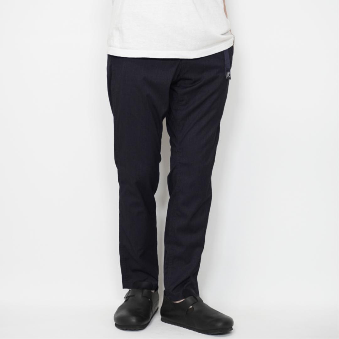 GRAMICCI × BEAMS 別注クロップドスラックス【M】濃紺 スラミチ