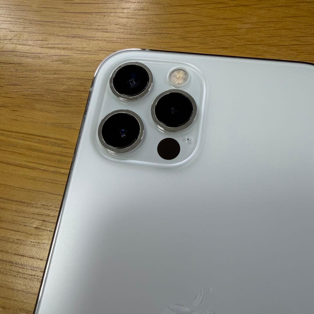【即日発送可】iPhone12Pro 512GB シルバー 保護フィルムセット