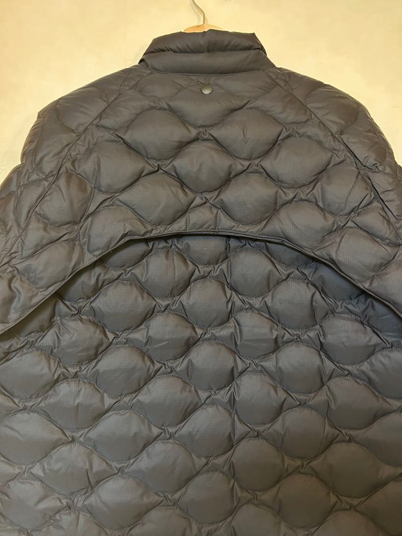 ジャケット・アウター BAL REMOVABLE SLEEVE DOWN JACKET BLACK