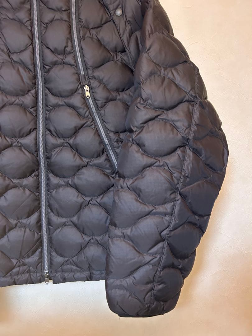 ジャケット・アウター BAL REMOVABLE SLEEVE DOWN JACKET BLACK