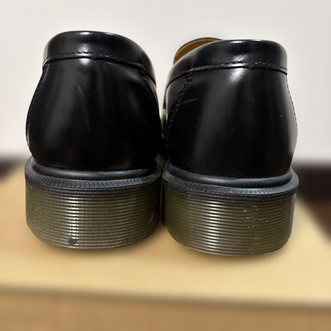 黒レザー ローファー 靴