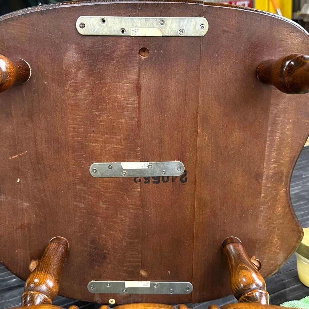 ✿昭和レトロ✿60s〜70s 飛騨産業 キツツキマーク ダイニングチェア