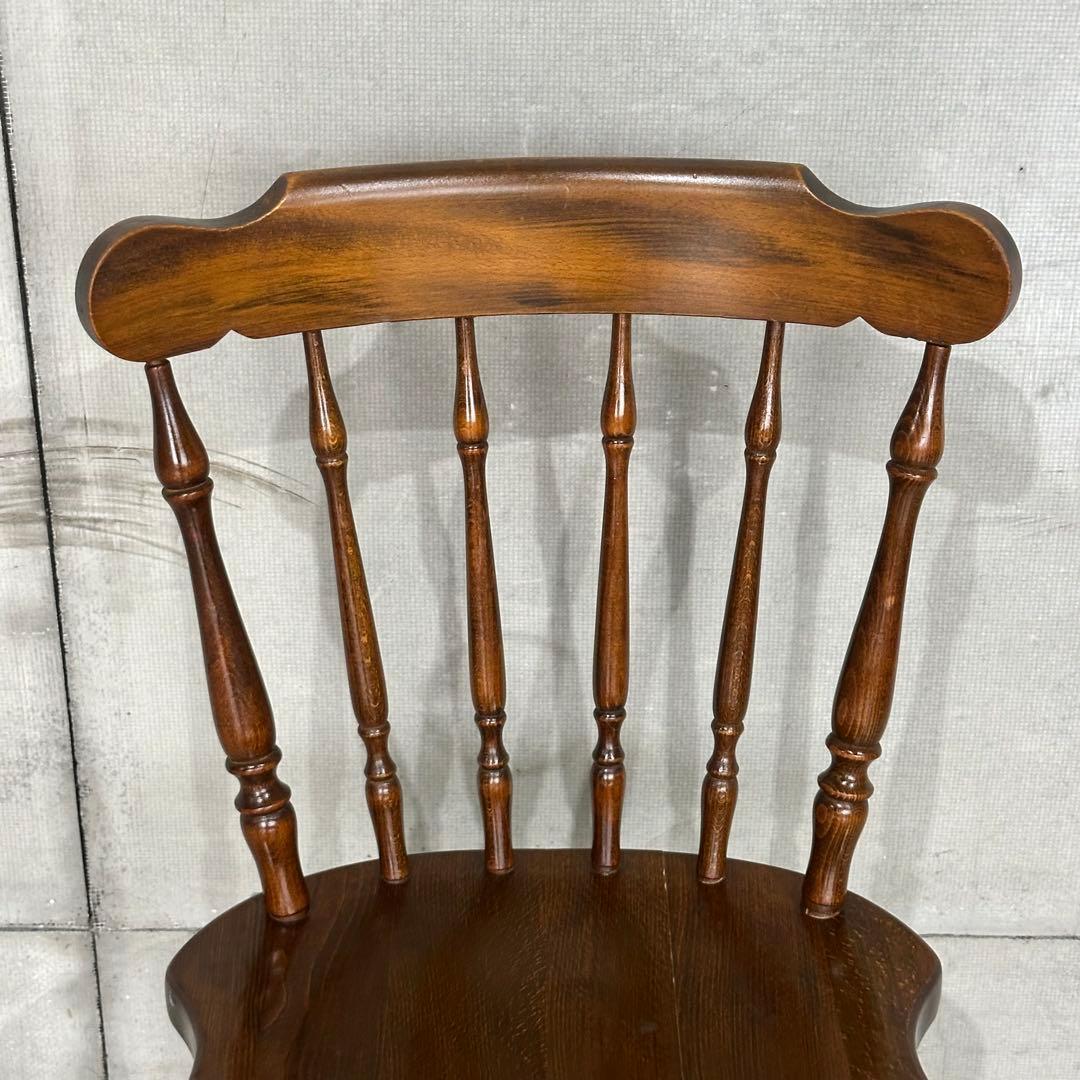 ✿昭和レトロ✿60s〜70s 飛騨産業 キツツキマーク ダイニングチェア