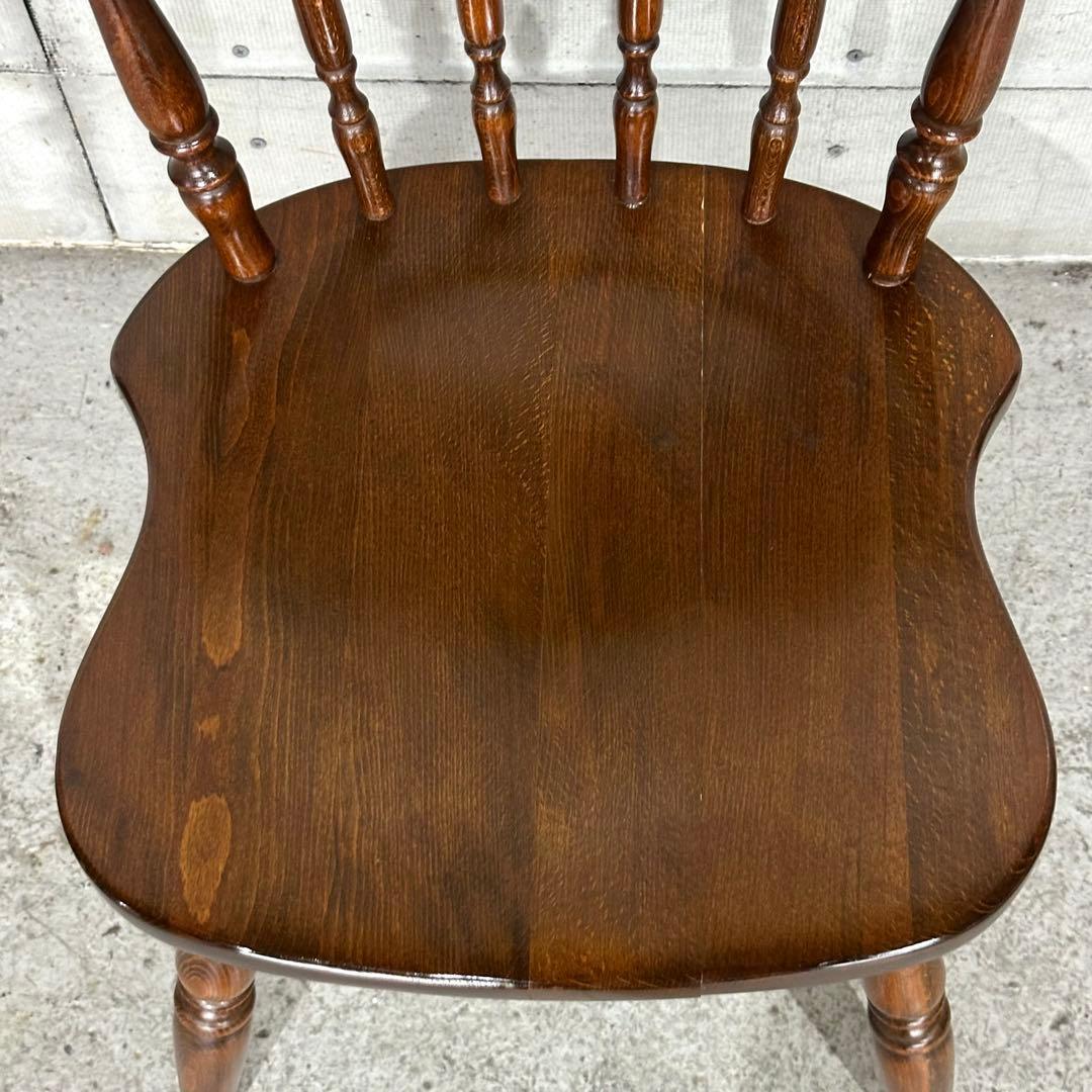 ✿昭和レトロ✿60s〜70s 飛騨産業 キツツキマーク ダイニングチェア