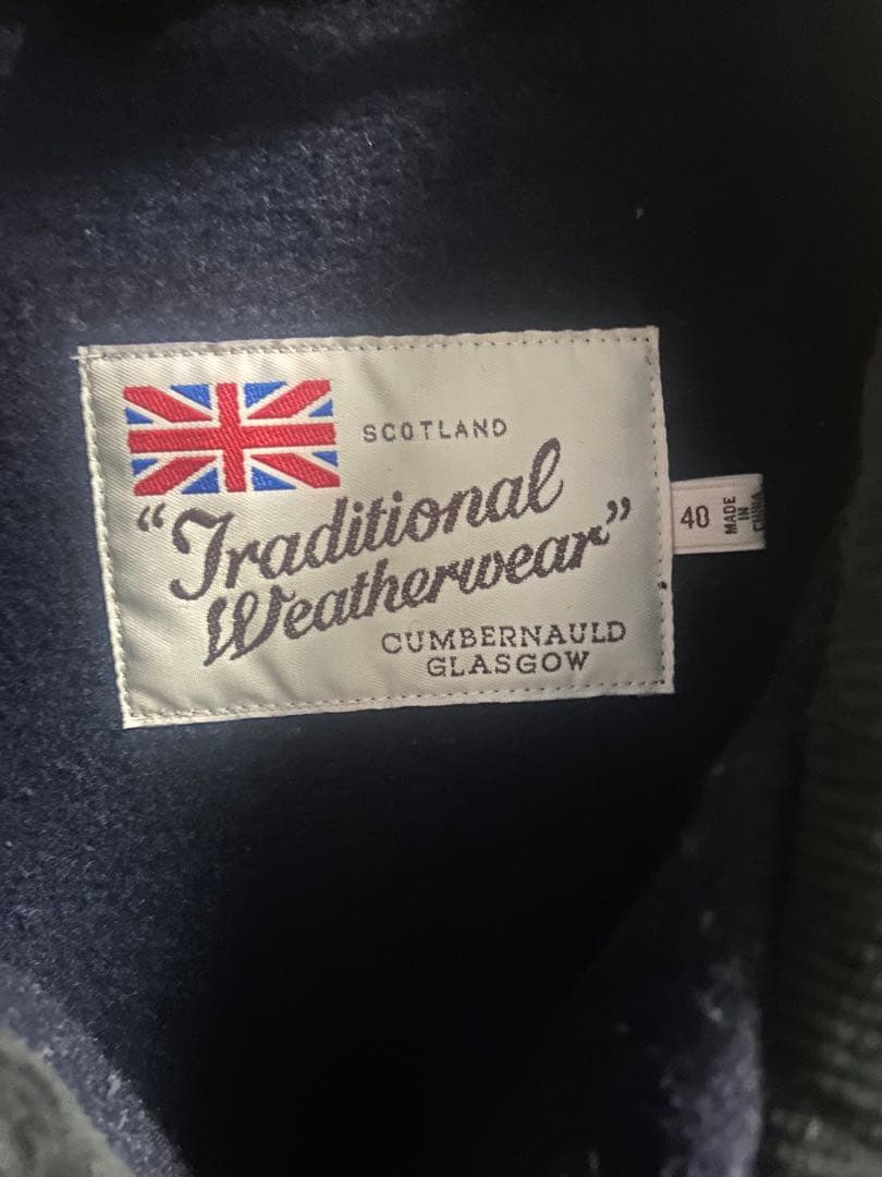 トラディショナルウェザーウェア　UNIONCOVER 002 ワークジャケット