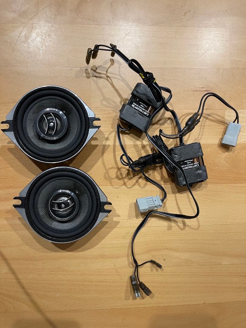 carrozzeriaカロッツェリアTS-J1010A 10cmスピーカー{z}