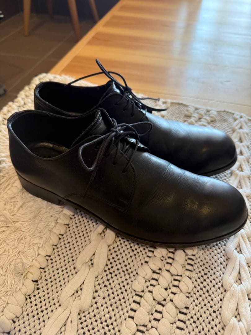 t*4様 PADRONE パドローネ DERBY PLAIN TOE SHOES