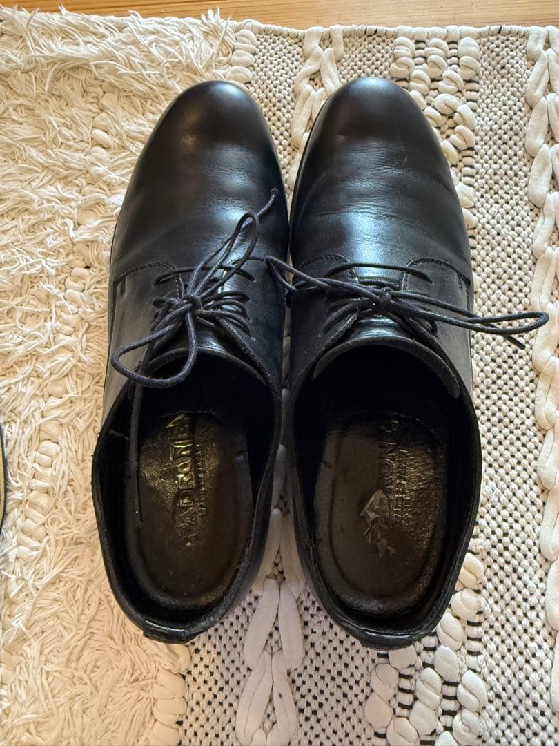t*4様 PADRONE パドローネ DERBY PLAIN TOE SHOES