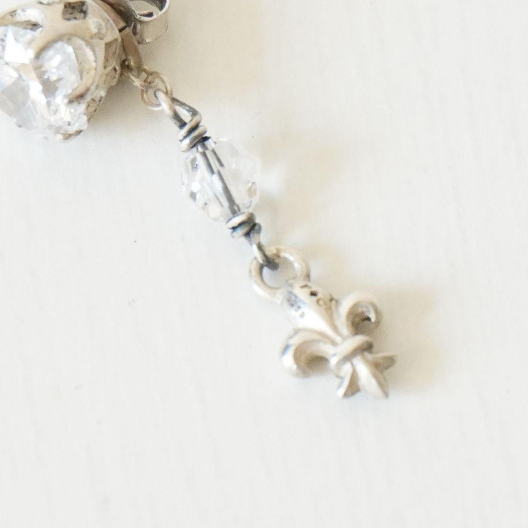 パトリックコックス 百合の紋章 ピアス 2way