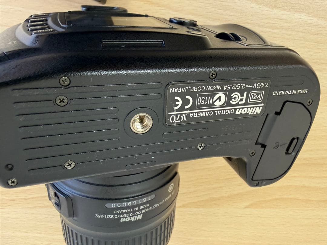 NikonD70レンズ付