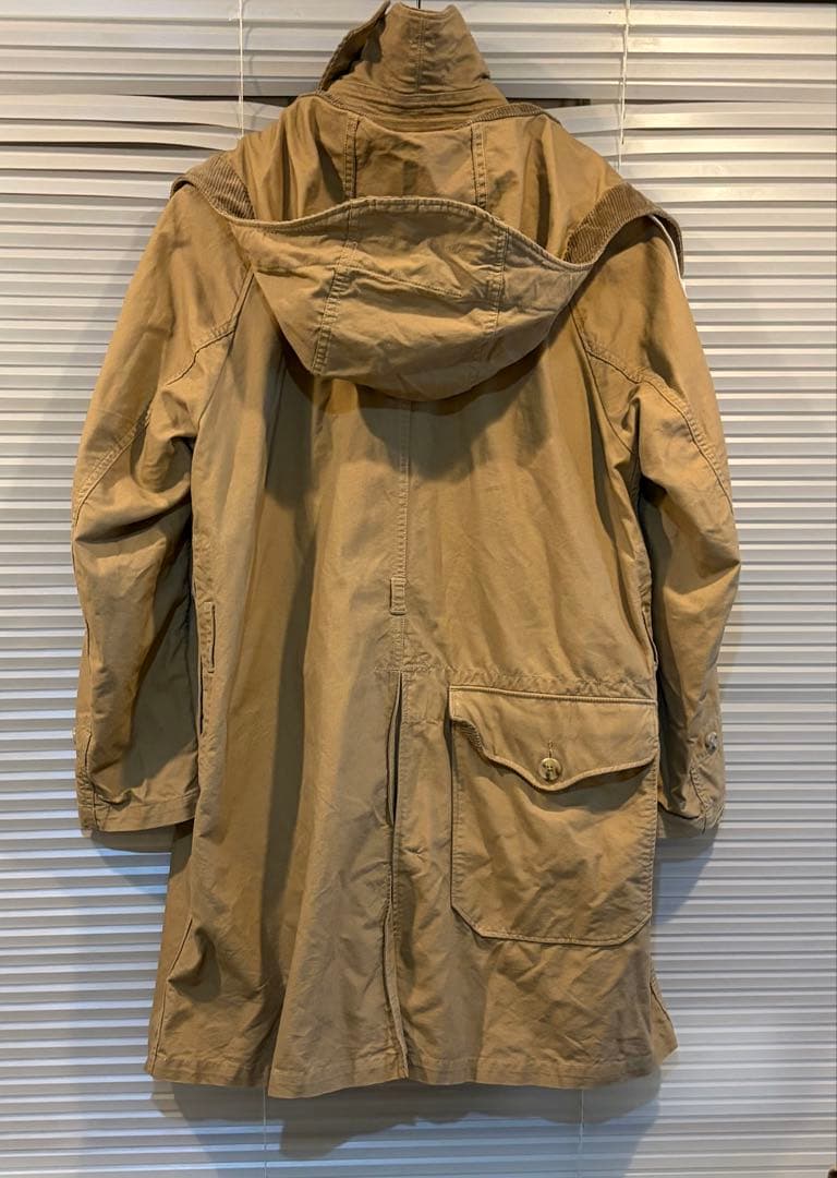 名作Engineered Garments ストームコート Sサイズ ベージュ