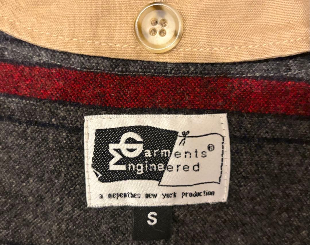 名作Engineered Garments ストームコート Sサイズ ベージュ