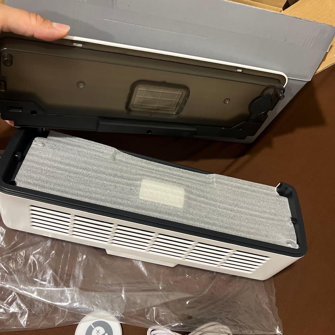 LAVINO 冷却ミスト付き卓上扇風機　ホワイト