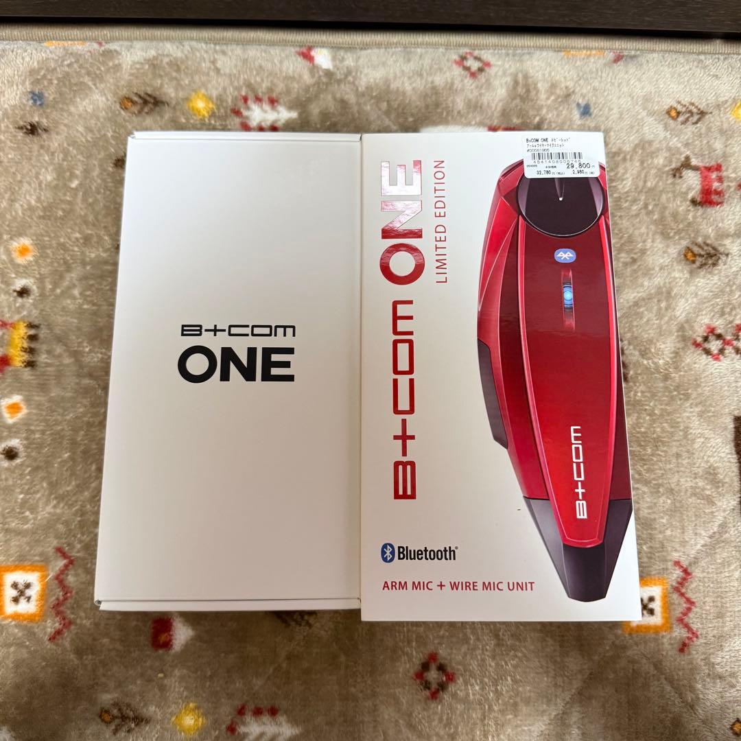 [fuji様] B+COM ビーコム ONE ルビーレッド