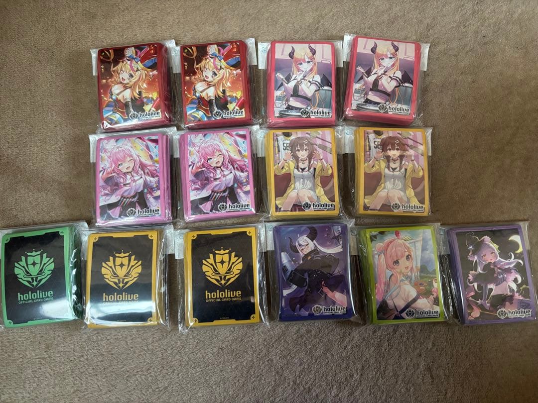 オフィシャルホロカスリーブ 14個セット