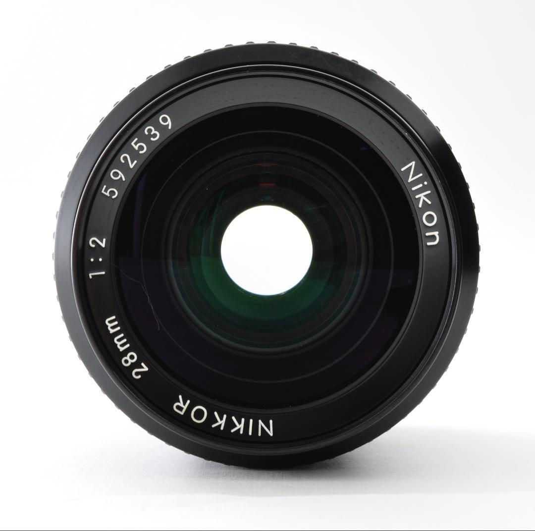 ニコン Nikon Ai-s Nikkor 28mm F2.0 MF Lens