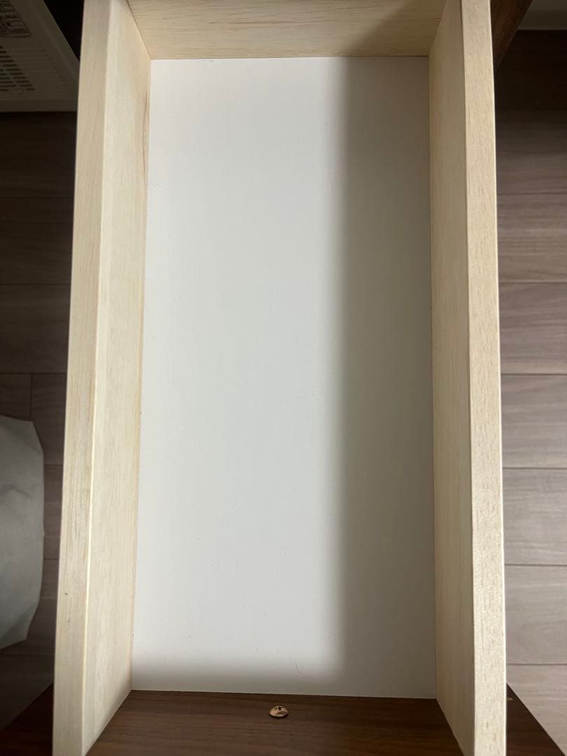 LOWYA [幅110] 日本製 デスク 単品 ドレッサー 収納 真鍮 木目